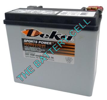 ETX16 19a/h 325/435cca Dry Cell BIG ENGINE Motorcycle battery