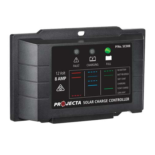 Automatic 12V 8A 4 Stage Solar Charge Controller