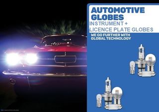 Instrument and Licence Plate Globes