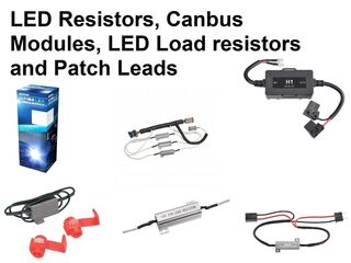 LED Resistors - Canbus Modules - LED Load resistors - Patch Leads