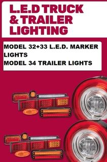 Model 32, 33 and 34 Marker & Trailer LED Lights