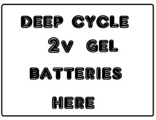 Gel 2v Batteries