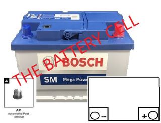 56318 / DIN63ZLMF 580CCA European Car Battery