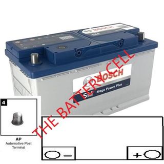60038 / DIN92 MF 820CCA European Car Battery