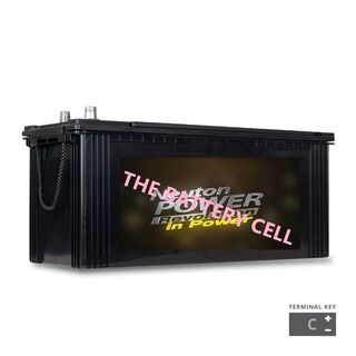 NP REVOLUTION N120 Maintenance Free Commercial VRLA Battery 900CCA