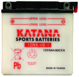 12N9-4B-1 KATANA Motorcycle Battery