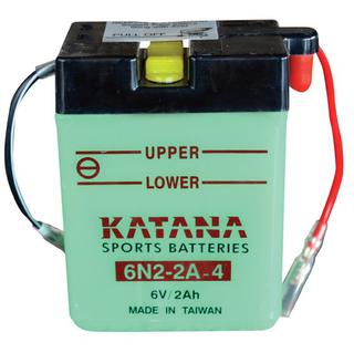 6N2-2A-4 KATANA 6V Motorcycle Battery