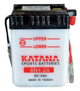 6N4-2A KATANA 6V Motorcycle battery
