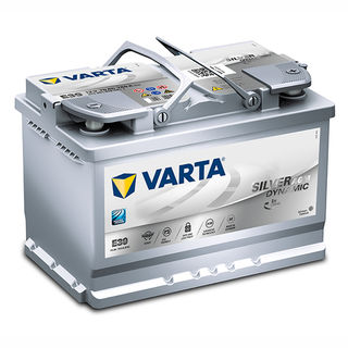 VARTA AGM/SILVER 12V Car battery 570 901 076, E39, DIN66LH (Cycling and/or starting)