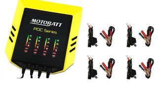 Battery Charger x4 output 12v 2A Charge + Maintain
