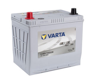 VARTA EFB 12v Car battery EV, SS, HP and Cycle, Q85REFB/55D23R