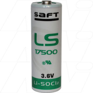 saft A size LS17500 Lithium Thionyl Chloride 3.6v Battery Cell