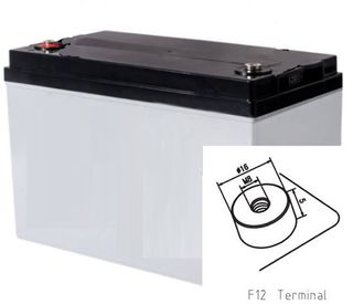 12v 120ah AGM Battery (410mm long)