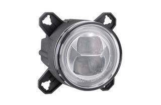 9-33V L.E.D LOW BEAM HEADLAMP ASSEMBLY WITH DRL AND POSITION LIGHT 90MM DIAMETER single