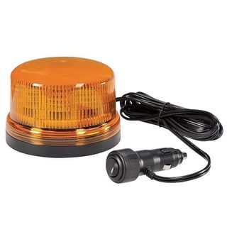 Narva Eurotech AMBER Low Profile L.E.D Strobe/Rotator Light, 6 Selectable Flash Patterns CLASS 1