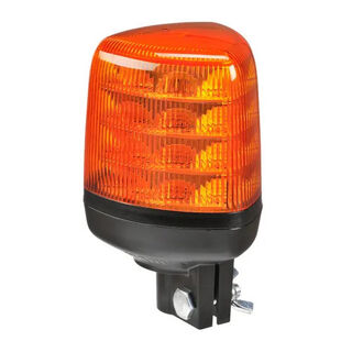 Aerotech Tall Amber LED Strobe -Rigid Pole -Pipe Mount