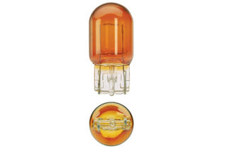 12V 21W W3 X 16D WY21W AMBER WEDGE GLOBES