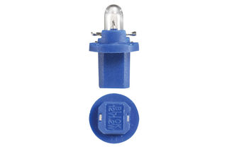 12V 1.2W BX8.5D BLUE BASE DASH PANEL GLOBES -box of 10