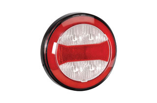 9-33 VOLT MODEL 43 LED REAR STOP AND DIRECTION INDICATOR LAMP WITH RED LED TAIL RING (FREE DELIVERY)