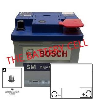 55066 / DIN44MF 430CCA European Car Battery