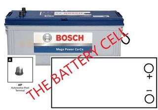 N150 MF BOSCH 950CCA Commercial Battery