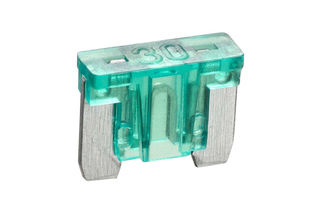 30 AMP GREEN MICRO BLADE FUSE (Blister pack of 5)