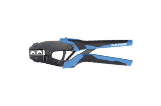 HEAVY-DUTY CONNECTOR RATCHET CRIMPING TOOL
