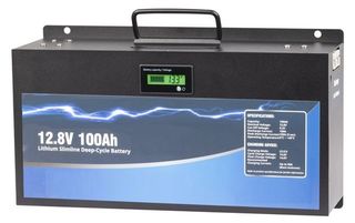 Slimline 12.8V 100Ah Lithium Deep Cycle Battery