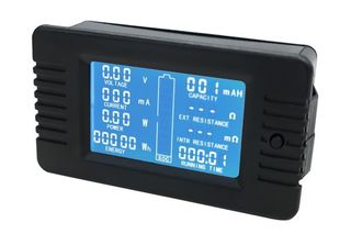 Battery Monitor, DC Power Battery Meter with External Shunt 200A 6.5-200V