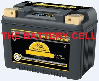 PLFP-20L Poweroad Lithium Powersports 12V 360CCA battery