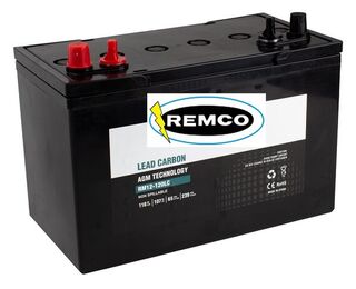12V 120Ah Lead Carbon AGM REMCO Deep Cycle Battery