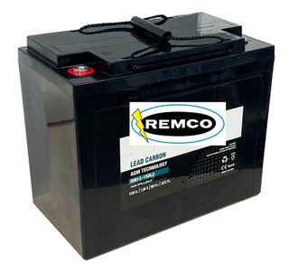 12V 150Ah Lead Carbon AGM REMCO Deep Cycle Battery