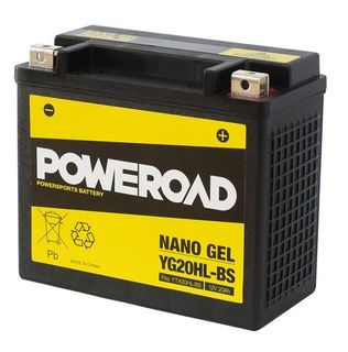 YTX20HL-BS Poweroad YG20HL-BS 12v Motorcycle Battery