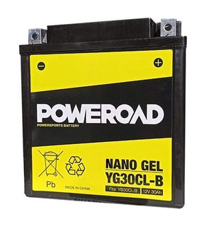 YB30CL-B Poweroad YG30CL-B 12v Motorcycle Battery