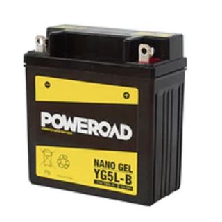 YB5L-B Poweroad YG5L-B 12v Motorcycle Battery