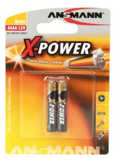 AAAA / LR08 Alkaline Batteries 1.5v 2PK