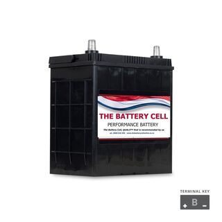 THE BATTERY CELL NS40 Maintenance Free Car Battery 300CCA
