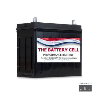 THE BATTERY CELL NS60 Maintenance Free Car Battery 400CCA