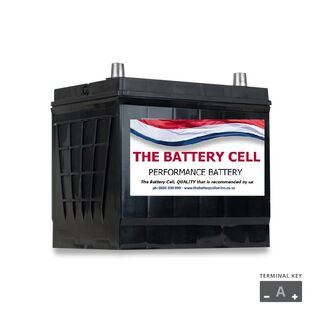 THE BATTERY CELL 55D23L Maintenance Free Car Battery 590CCA