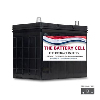THE BATTERY CELL NS70, N50ZZ Maintenance Free Car and Commercial Battery 690CCA