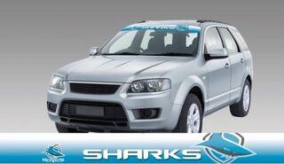 Cronulla Sharks Logo NRL Car Windscreen Sun Visor Sticker Vinyl Decal