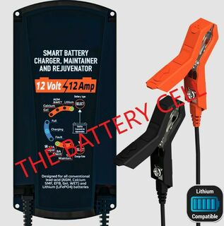 12V 12A Battery Charger and Maintainer, does Lithium