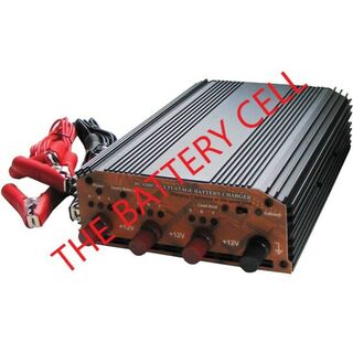 Battery Charger, Triple 12v Battery Charger 20 Amp