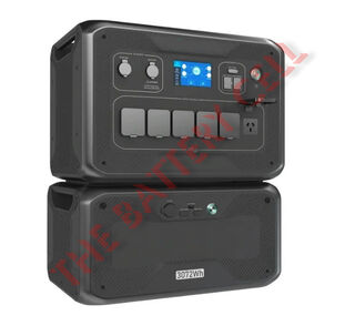 EXPANDABLE HOME & PORTABLE POWER STATION | 3000W (6000W SURGE) 3072WH