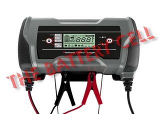 BATTERY CHARGER 12V 24V 16AMP for WET AGM LITHIUM -Designed in USA