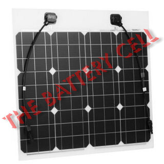 50W 12V Semi Flexible Solar Panel with DF Technology