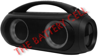 Portable Stereo Boom Box Speaker with Bluetooth, 20 watt
