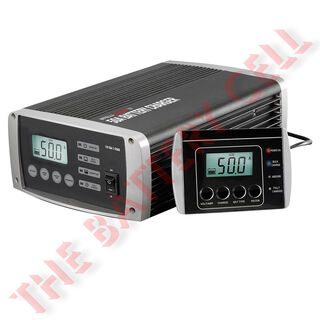 12V Automatic 50 Amp 7 Stage Battery Charger. AGM, WET, GEL, CALCIUM and LITHIUM