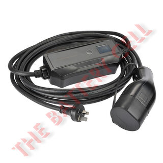 2.4KW 10AMP EV EMERGENCY CHARGER, TYPE 2