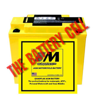 MB51814 Motorcycle 12v QUADFLEX AGM BATTERY